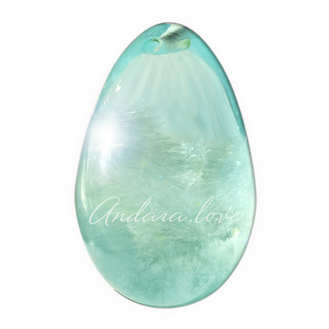 Andara Yoni Egg - Aqua Lemuria